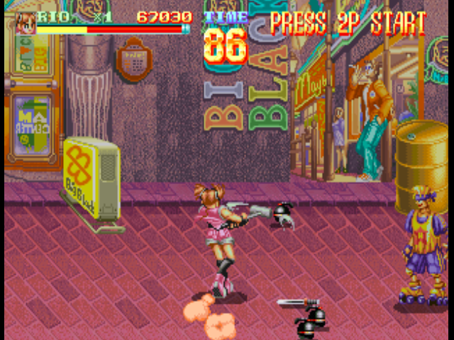 Nekketsu Oyako screenshot 5 for Sega Saturn